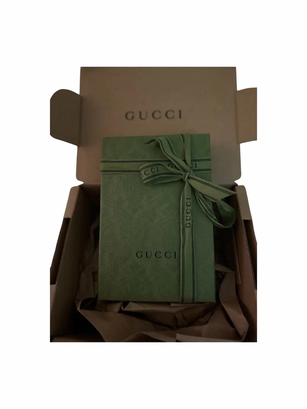 Gucci Beige Monogram GG Canvas iPhone Case with Gold Logo fits 13 Pro or 16 Pro